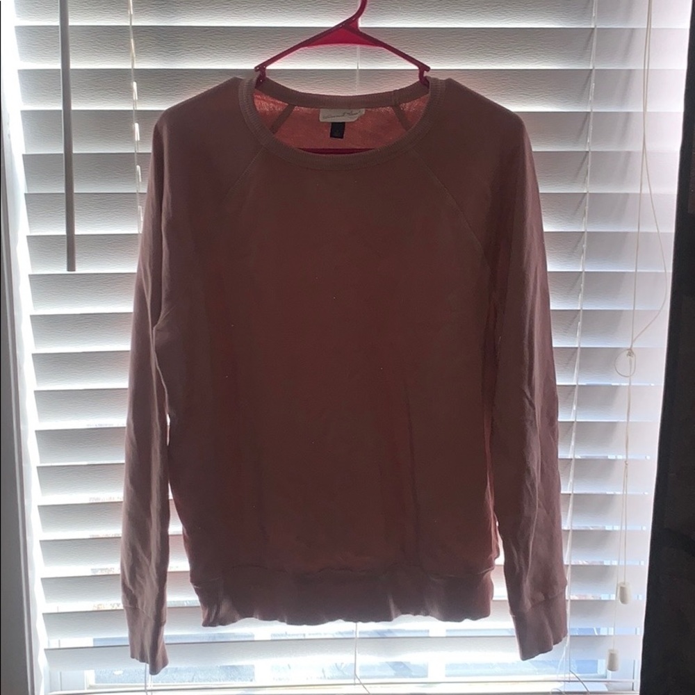 Pink pullover
